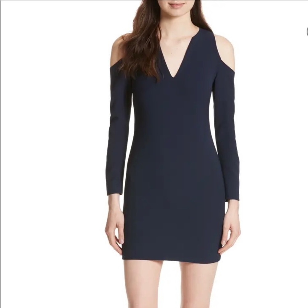 Alice + Olivia Niko Cold Shoulder Bodycon dress